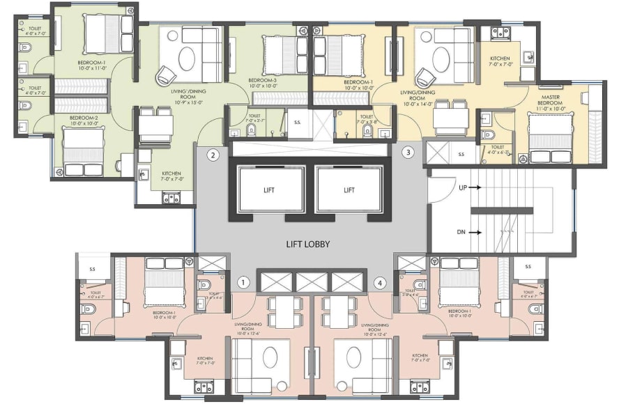 Smart City 60 tower 1 min